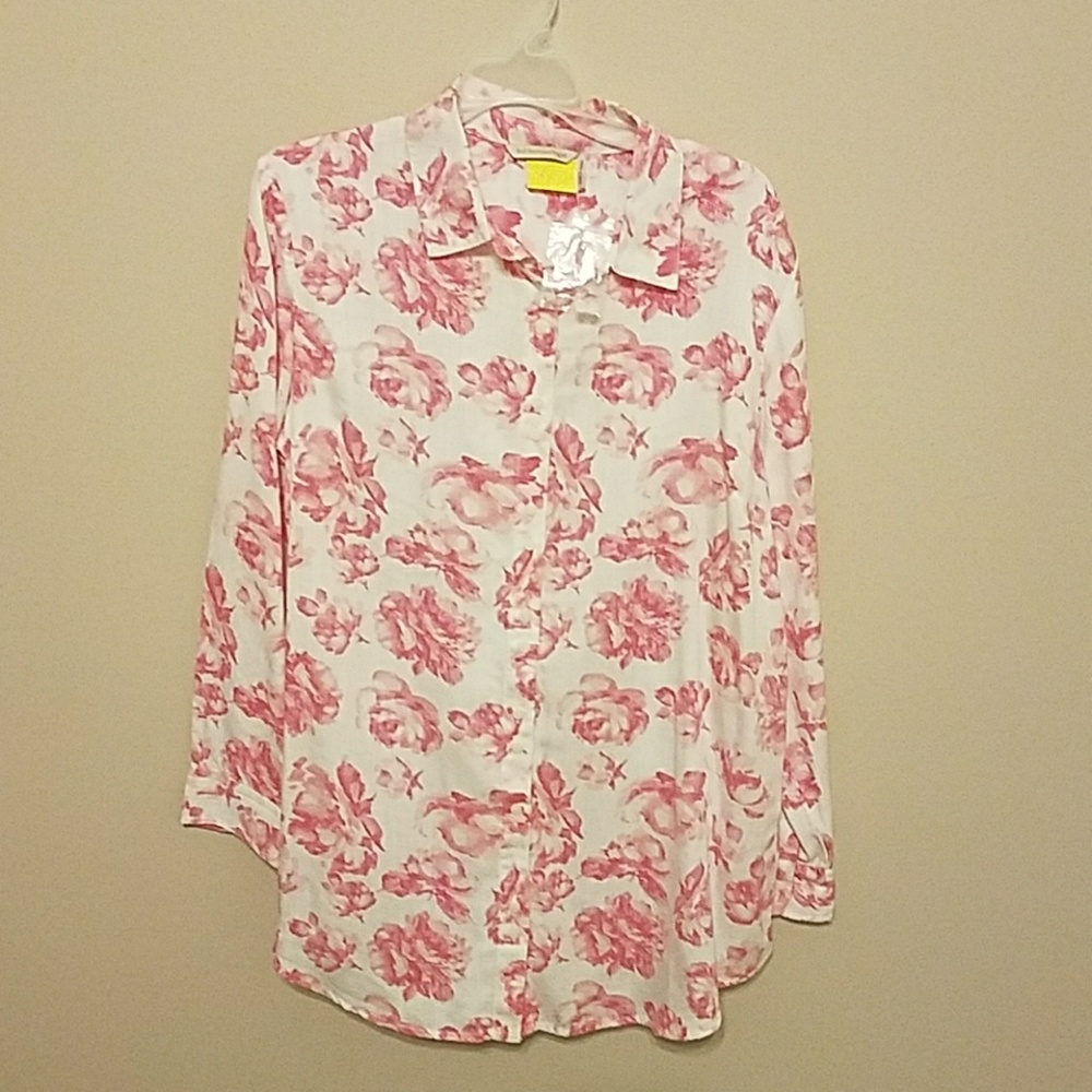 SOFT SURROUNDINGS Ladies Button Down Tunic